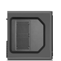 游戲風暴 商樂(黑)商務機箱 電腦臺式主機箱 支持ATX主板商務辦公 昆明電腦批發(fā)