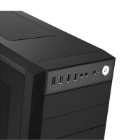 云南電腦批發(fā)推薦 游戲風(fēng)暴 溫斯頓(黑)游戲機箱 USB3.0電腦主機機箱 ATX機箱 背線