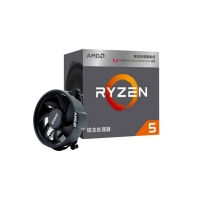 AMD R5 2400 銳龍R5 AM4盒裝處理器四核八線(xiàn)程臺(tái)式電腦原盒CPU 云南電腦批發(fā)