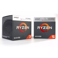 AMD R5 2400 銳龍R5 AM4盒裝處理器四核八線(xiàn)程臺(tái)式電腦原盒CPU 云南電腦批發(fā)