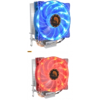 天極風(fēng) 冰尊400 藍(lán)燈 炫彩版CPU電腦靜音散熱器 云南電腦批發(fā)