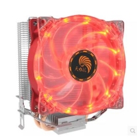 天極風(fēng) 冰尊400 藍(lán)燈 炫彩版CPU電腦靜音散熱器 云南電腦批發(fā)