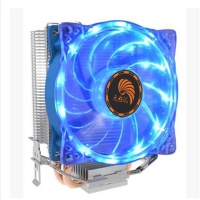 天極風(fēng) 冰尊400 藍(lán)燈 炫彩版CPU電腦靜音散熱器 云南電腦批發(fā)