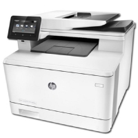 惠普(HP) MFP M477fdw 彩色激光多功能一體機 