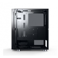 游戲風暴 魔晶(黑) 游戲機箱(RGB炫彩燈條,USB3.0機箱,對流散熱,兼容SSD,長顯卡