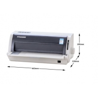 得實（Dascom）DS-5400IV 高速復(fù)寫110列平推24針票據(jù) 證卡針式打印機(jī)