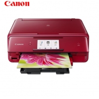 佳能（Canon） TS8080 彩色噴墨6色照片打印機(jī)一體機(jī)家用 打印復(fù)印多功能一體機(jī)  官方標(biāo)配