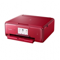 佳能（Canon） TS8080 彩色噴墨6色照片打印機(jī)一體機(jī)家用 打印復(fù)印多功能一體機(jī)  官方標(biāo)配