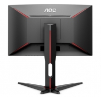 AOC C24G1 23.6英寸 第3代創(chuàng)新曲率1500R 144Hz高刷新率 雙HDMI接口 人體工學(xué)支架 游戲電競(jìng)曲面顯示器