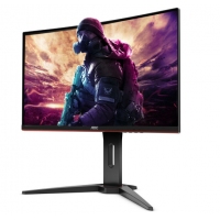 AOC C24G1 23.6英寸 第3代創(chuàng)新曲率1500R 144Hz高刷新率 雙HDMI接口 人體工學(xué)支架 游戲電競(jìng)曲面顯示器