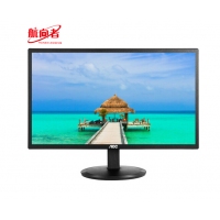 AOC E2270SWN 21.5英寸LED不閃屏高清液晶顯示器家用辦公電腦顯示器 黑色