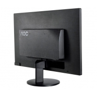 AOC E2270SWN 21.5英寸LED不閃屏高清液晶顯示器家用辦公電腦顯示器 黑色