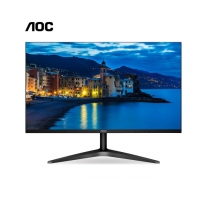 AOC 電腦顯示器24英寸 24B1XHS 可壁掛臺式HDMI窄邊框吃雞游戲液晶IPS顯示屏
