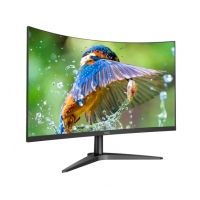 AOC C27B1H 27英寸1700R曲面HDMI接口1080P全高清 愛眼不閃屏顯示器