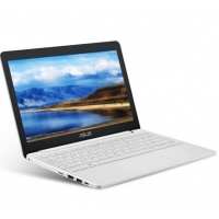 華碩（ASUS）E203NA4200輕薄11.6英寸學(xué)生商務(wù)辦公筆記本手提電腦 珍珠白 集顯 inte四核N4200/4G/固態(tài)128G