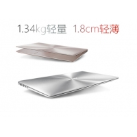 華碩（ASUS） U4000輕薄便攜商務(wù)辦公14英寸學生手提筆記本電腦超薄IPS窄邊框高清（i3-7100U(2.1)/4G/固態(tài)128G 集顯） 