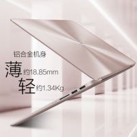 華碩（ASUS） U4000輕薄便攜商務(wù)辦公14英寸學生手提筆記本電腦超薄IPS窄邊框高清（i3-7100U(2.1)/4G/固態(tài)128G 集顯） 