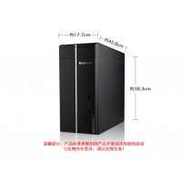 聯(lián)想（Lenovo） 異能者D5055 商用辦公家用臺(tái)式機(jī)電腦/A6-7400K 支持XP Win7 主機(jī)+19.5英寸液晶顯示器 4G內(nèi)存/1T硬盤/2G獨(dú)顯