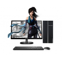 聯(lián)想（Lenovo） 異能者D5055 商用辦公家用臺(tái)式機(jī)電腦/A6-7400K 支持XP Win7 主機(jī)+19.5英寸液晶顯示器 4G內(nèi)存/1T硬盤/2G獨(dú)顯