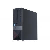 戴爾（DELL）Vostro V3268 成就系列 小機(jī)箱商用臺(tái)式機(jī)電腦主機(jī) 稅控電腦 可換Win7 主機(jī)+E2318H 23英寸顯示器 i3-7100 4GB 1TB 集顯 標(biāo)配