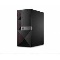 戴爾（DELL）Vostro成就3668-R3428B商務(wù)辦公臺式機電腦i5可裝win7系統(tǒng) 主機+U2417H 23.8英寸四邊微框 i5-7400/4G/1T/集成/標配