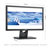 戴爾（DELL）19.5英寸電腦顯示器E系列家用辦公顯示屏 支持壁掛 E2016HV 19.5英寸 VGA接口