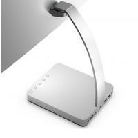 戴爾（DELL） S2718D 27英寸纖薄四面窄邊框2K高分辨率HDR 背光不閃IPS屏顯示器 銀色