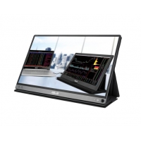 華碩（ASUS）MB16AC 15.6英寸IPS 全高清纖薄窄邊框 便攜顯示器 低藍(lán)光不閃屏