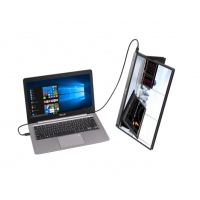 華碩（ASUS）MB16AC 15.6英寸IPS 全高清纖薄窄邊框 便攜顯示器 低藍(lán)光不閃屏