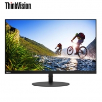 聯(lián)想（ThinkVision）T27i 27英寸 纖薄窄邊框 雙向旋轉(zhuǎn)升降 可壁掛 電腦顯示器（HDMI/DP/VGA接口）