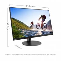 聯(lián)想（ThinkVision）T27i 27英寸 纖薄窄邊框 雙向旋轉(zhuǎn)升降 可壁掛 電腦顯示器（HDMI/DP/VGA接口）
