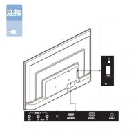 AOC 32英寸LED平板液晶電視機 電腦液晶顯示器兩用 LE32M3776