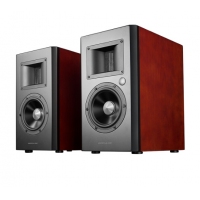漫步者（EDIFIER）AIRPULSE A200 立體聲有源書架音箱 音響 電腦音箱 電視音響 櫻桃紅