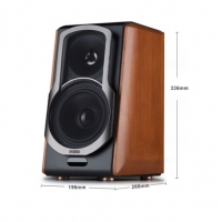 漫步者（EDIFIER） S2000MKII HIFI有源音箱 家庭影院/電腦無(wú)線藍(lán)牙音響 木紋色