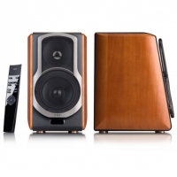 漫步者（EDIFIER） S2000MKII HIFI有源音箱 家庭影院/電腦無(wú)線藍(lán)牙音響 木紋色