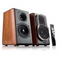 漫步者（EDIFIER） S2000MKII HIFI有源音箱 家庭影院/電腦無(wú)線藍(lán)牙音響 木紋色