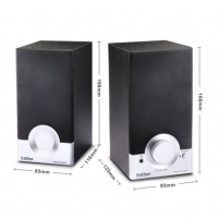 漫步者（EDIFIER） R18T 2.0聲道 木質(zhì)多媒體音響音箱 電腦音響 黑色