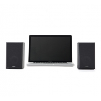 漫步者（EDIFIER）R980T 漫步電腦音響 臺式木質(zhì)立體聲2.0有源客廳低音炮 黑色