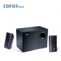 Edifier/漫步者 R201V 多媒體2.1聲道有源電腦音箱 低音炮音響 黑色