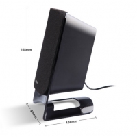 漫步者（EDIFIER） R201T12 2.1聲道 多媒體音箱 音響 電腦音箱 黑色