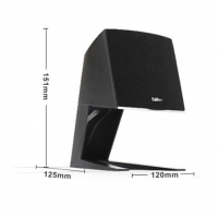 漫步者（EDIFIER） R201T北美 2.1聲道 多媒體音箱 音響 電腦音箱 黑色