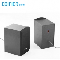 Edifier/漫步者 R231T09 臺(tái)式電腦音箱筆記本2.1低音炮 黑色