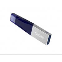 閃迪 iXpand欣享 64GB Lightning USB3.0 蘋果U盤  藍色 蘋果MFI認證