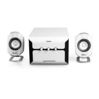 Edifier/漫步者 E2100 2.1多媒體電腦有源音箱重低音炮 白色 木質(zhì)