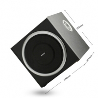 漫步者（EDIFIER） C2 2.1聲道+獨(dú)立功放 多媒體音箱 音響 電腦音箱 黑色