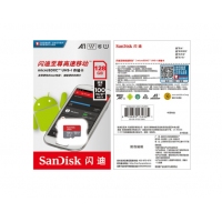 閃迪（SanDisk）128GB TF（MicroSD）存儲(chǔ)卡 U1 C10 A1 至尊高速移動(dòng)版 讀速100MB/s APP運(yùn)行更流暢