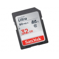 閃迪（SanDisk） SD內(nèi)存卡16G/32G/64G 高速單反相機(jī)卡 攝影機(jī)存儲卡 4K高清拍攝 【SDUNC】80M/s 32G