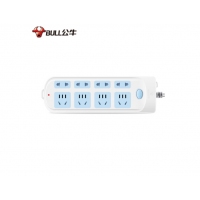 公牛插座GN-610 新國標(biāo)插板接線板插排 電源拖線板3米線