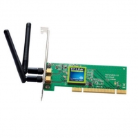 TP-LINK 臺(tái)式機(jī)電腦內(nèi)置PCI-E插口無(wú)線網(wǎng)卡 支持模擬AP接收器 TL-WN851N 單頻300M PCI插口