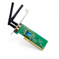 TP-LINK 臺(tái)式機(jī)電腦內(nèi)置PCI-E插口無線網(wǎng)卡 支持模擬AP接收器 TL-WN851N 單頻300M PCI插口